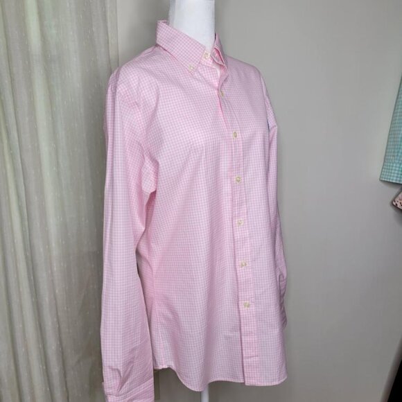 Ralph Lauren Mens Slim Fit Button Down Shirt Pink - Picture 4 of 11